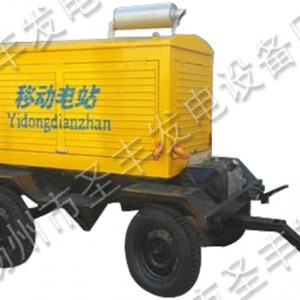 玉柴50KW移動式柴油發(fā)電機組