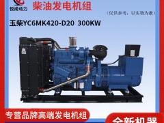 300KW玉柴柴油發電機組YC6MK420-D20解說視頻